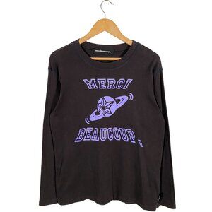 mercibeaucoup x Issey Miyake Jersey Knit Long Sleeve Graphic Tee mens size 3 / L